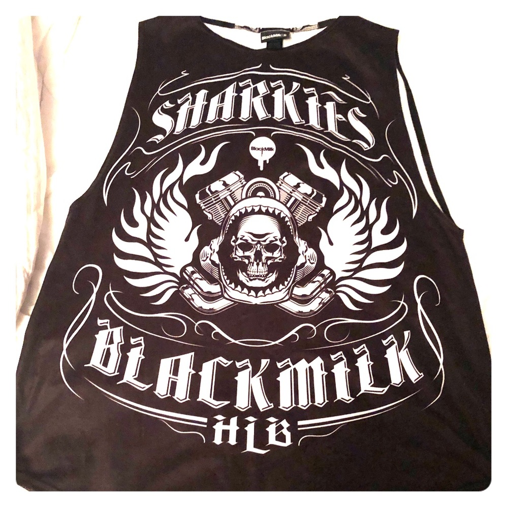 Blackmilk Clothing XL Sharkies Muscle Top